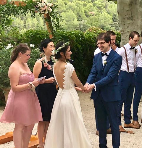 Wedding Angélique and Bertrand