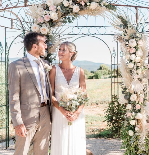 Mariage Léonard et Leli